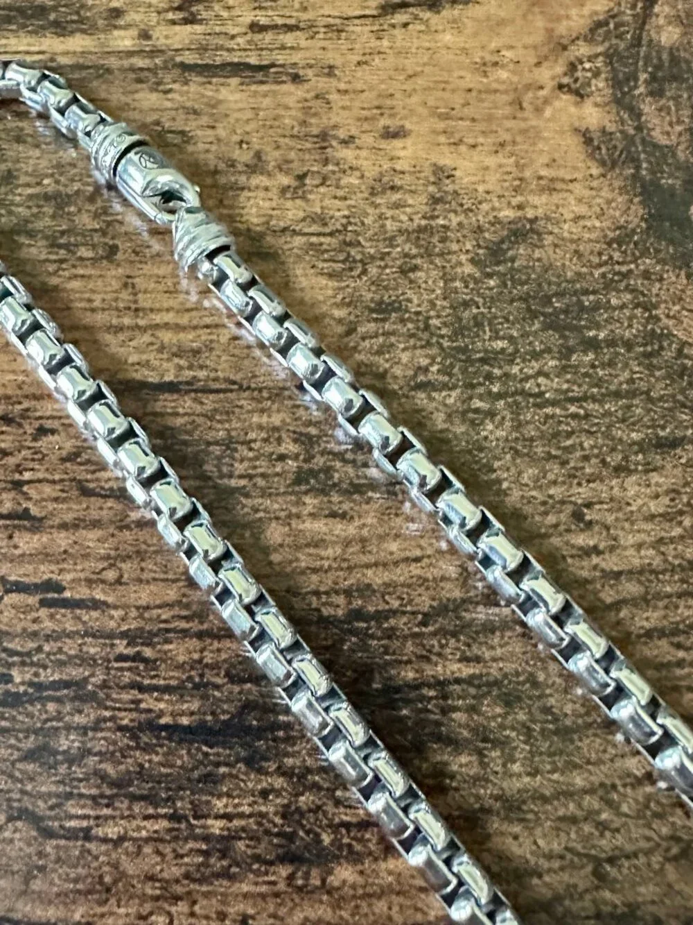 David Yurman Box Chain Necklace in Sterling Silver, 5mm - 22